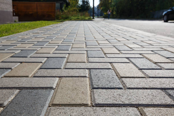 Permeable Paver Driveway in Franklin Farm, VA